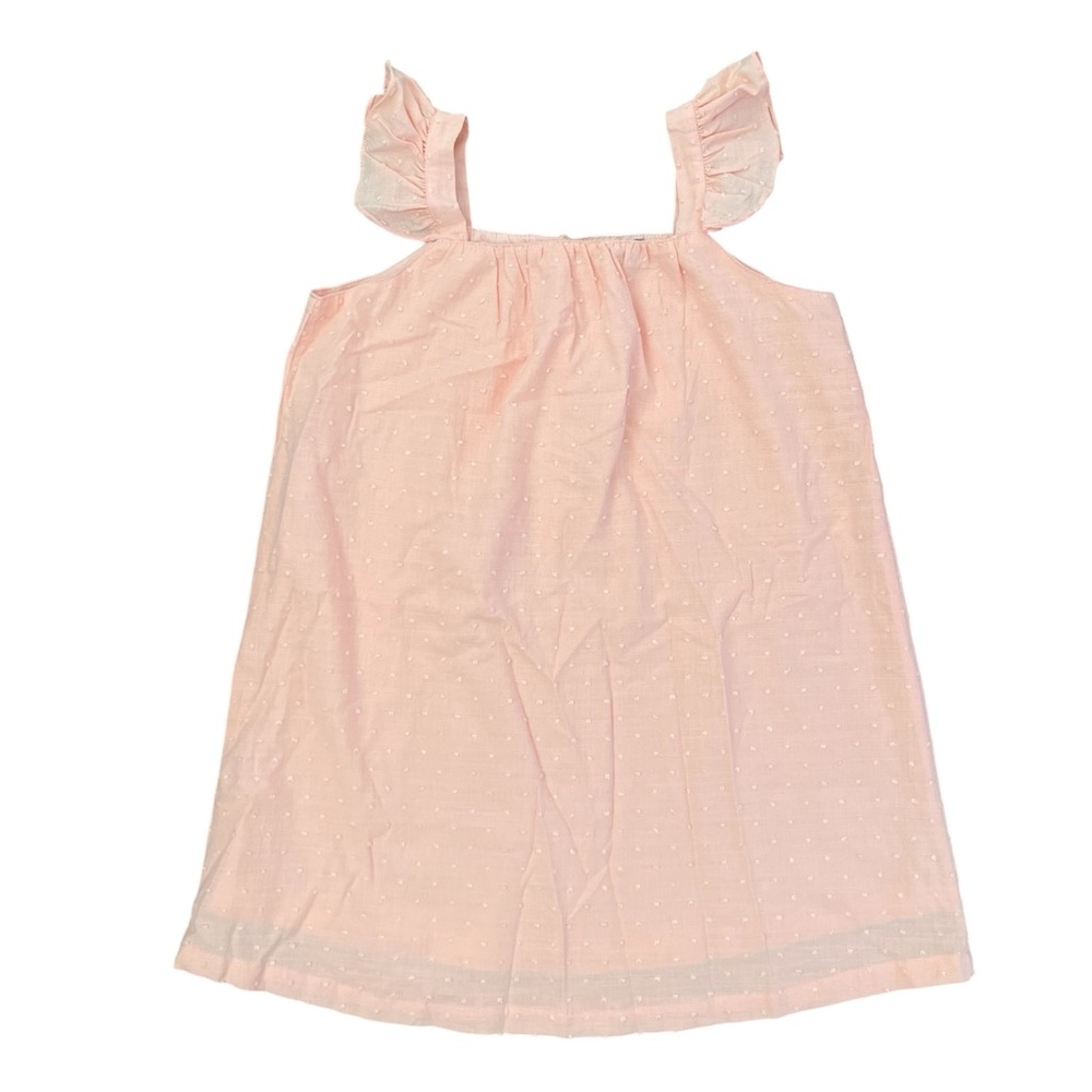 Maison Me (6y) Pink Swiss dot Dress